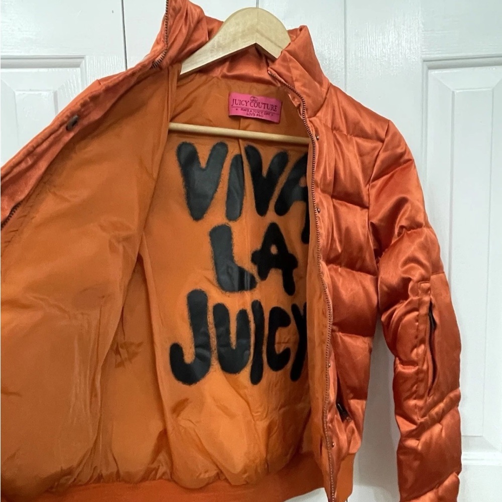 Juicy Couture Viva La Juicy Orange Jacket